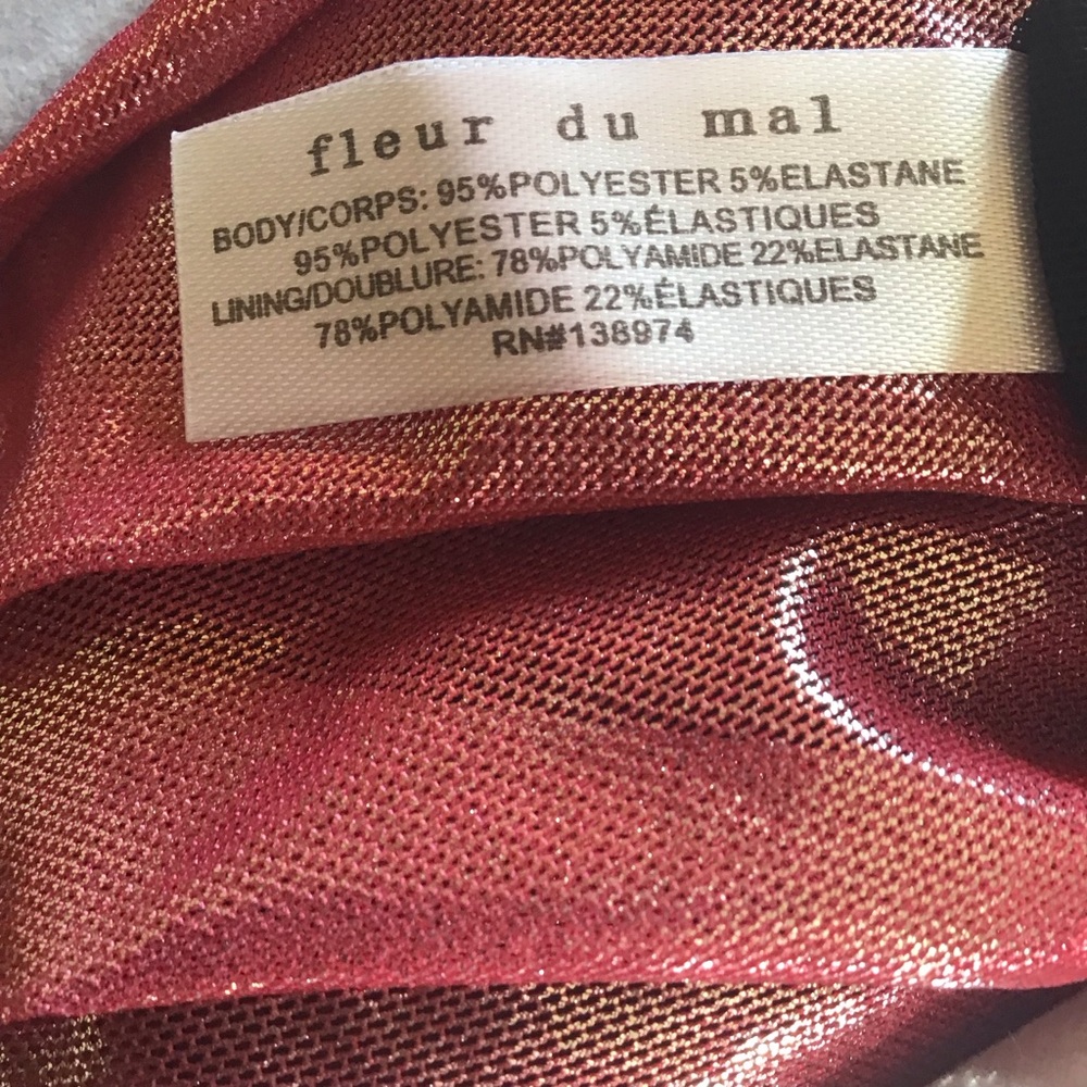 Fleur de mal ombré shine dress S - Picture 9 of 9